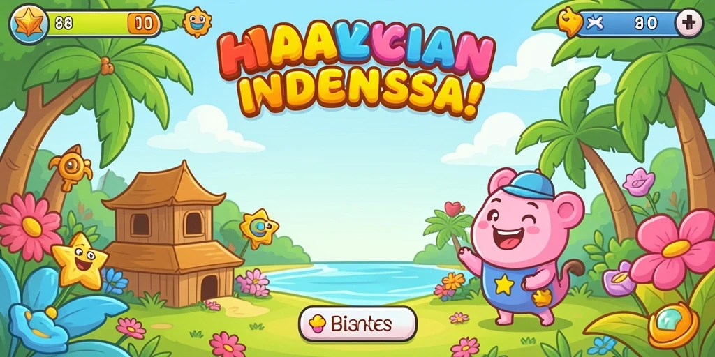 Tampilan awal game 8G8G yang menarik.
