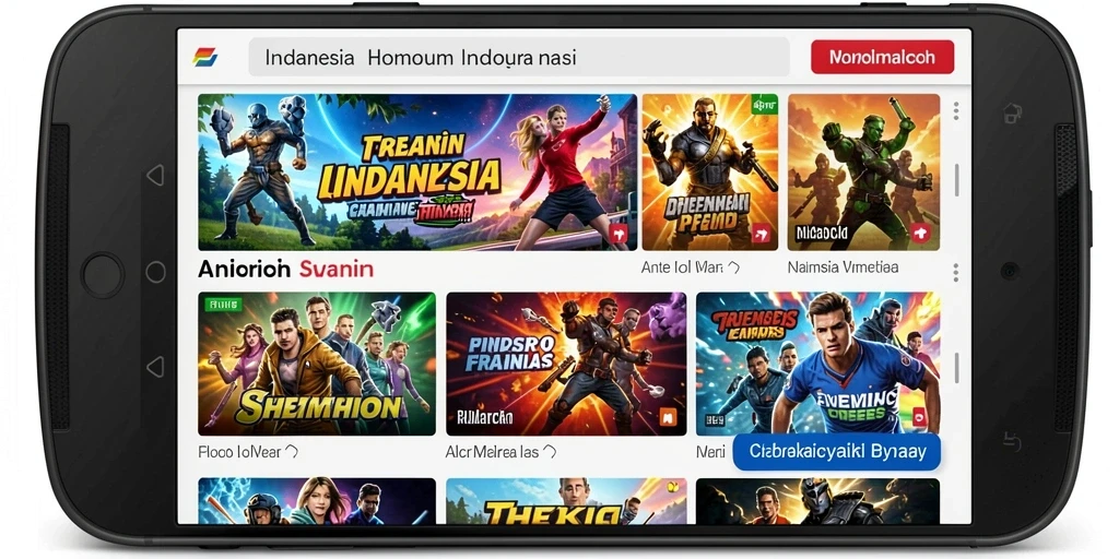 Tampilan awal aplikasi dengan desain menarik.