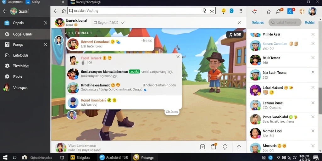 Tampilan antarmuka yang intuitif dan menarik.