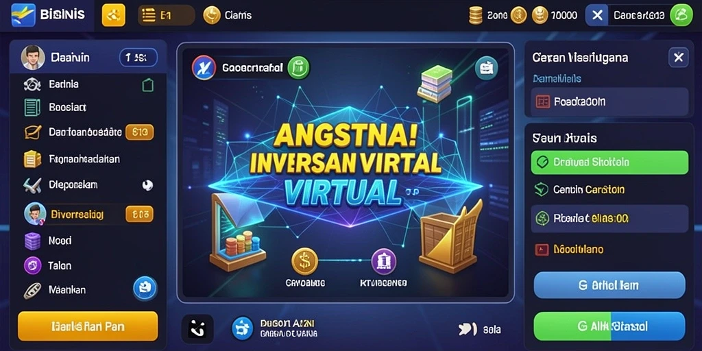 Tampilan antarmuka yang intuitif dan menarik.