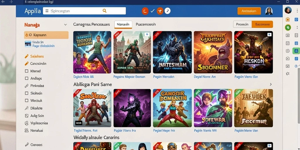 Tampilan antarmuka yang user-friendly dan menarik.