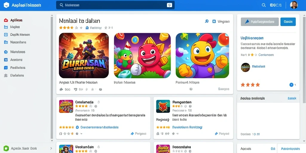 Screenshot menampilkan tampilan antarmuka yang menarik.
